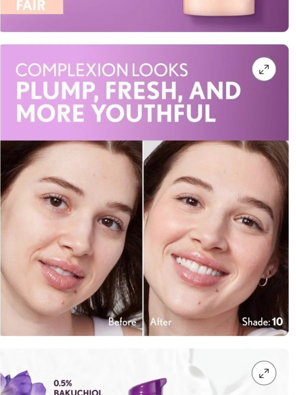 Buy 1 get 1 50% off COVERGIRL Simply Ageless Skin Perfector Essence